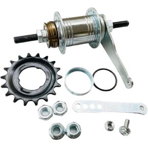 rockible Bicycle Hub Conversion Set Coaster Brake Rear Hub 36 Holes Tool Replacement Bike Trike Hub Conversion Set Repair for Cycling