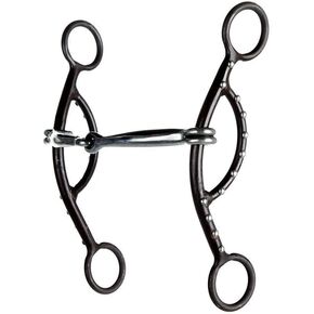 Westen at Dot Snaffle Long Sliding Gag Bit