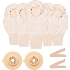 Colostomy Bags, 10 Pcs Two Piece Stoma Bags for Ileostomy Stoma Care, Cut-to-Fit Drainable Pouches, Ostomy Supplies in Kuwait