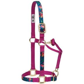 Weaver Equine Adjustable Patterned Nylon Horse Halter