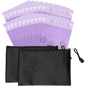 Sanitary Disposal Bags Pack of 200,Sanitary Pad Disposal Bags 7x12inches Purple Opaque Feminine Hygiene Disposal Bags with Storage Bag Sanitary Trash Bags for Tampons,Sanitary Liners