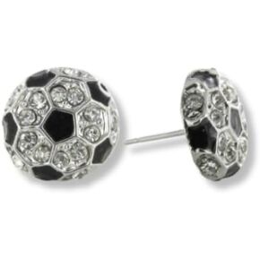 Soccer Earrings, Girls Soccer Jewelry, Soccer Ball Dangle Earrings for Soccer Players, Soccer Moms, Soccer Gifts
