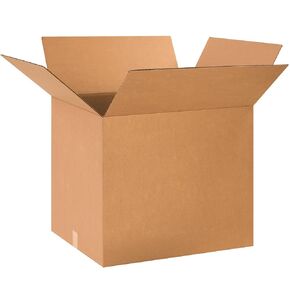 BOX USA 24x18x20 Corrugated Boxes, Large, 24L x 18W x 20H, Pack of 15 | Shipping, Packaging, Moving, Storage Box for Home or Business, Strong Wholesale Bulk Boxes