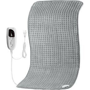 Heating Pad - 20"x40" Extra Large Heating Pad for Back/Shoulder/Neck/Leg Pain Relief,XXXL Electric Heating Pad for Cramps,6 Heat Settings Heat Pad & Auto Shut Off, Moist&Dry,Machine Washable