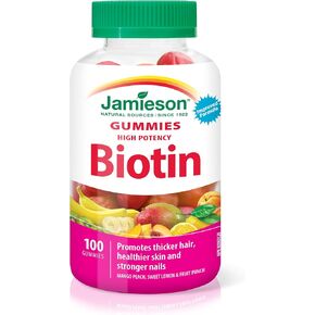 Jamieson High Potency Biotin Gummies, 100 Count