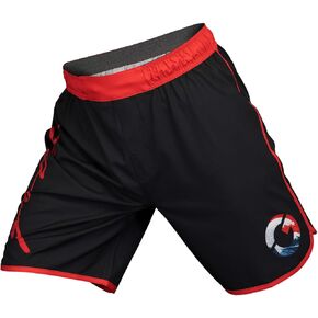 Gold BJJ The Wave Jiu Jitsu Shorts - Fight Short for No Gi, Wrestling, MMA & Boxing