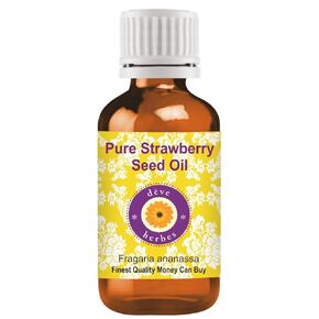 dève herbes Pure Strawberry Seed Oil (Fragaria ananassa) 15ml (0.50 oz)