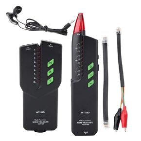 EVTSCAN Handheld Wire Tracker, with Adjustable Sensitivity, Signal, NCV, Fault Detection, Continuity Testing, for Home Wall Electric Wire, Network Cable, Phone Line Tracing