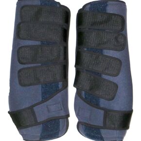 Intrepid International Equomed Lumark Memory Foam Tendon Boot Combo - Horse Boots, Therapeutic Boots for Horses, Adjustable Straps, Sports Boots