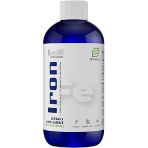 Liquid Ionic Iron Supplement | Iron Deficiency | Hormone Support | Energy Support | Encourage Healthy Muscles