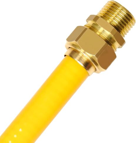 CSST Male NPT Fitting Kit 2 Pack Grill Propane Conversion Connector 1/2" NPT Brass Pipe Fittings in Saudi Arabia
