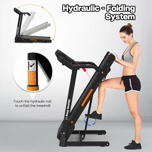 Foldable Treadmill with Incline in Saudi Arabia