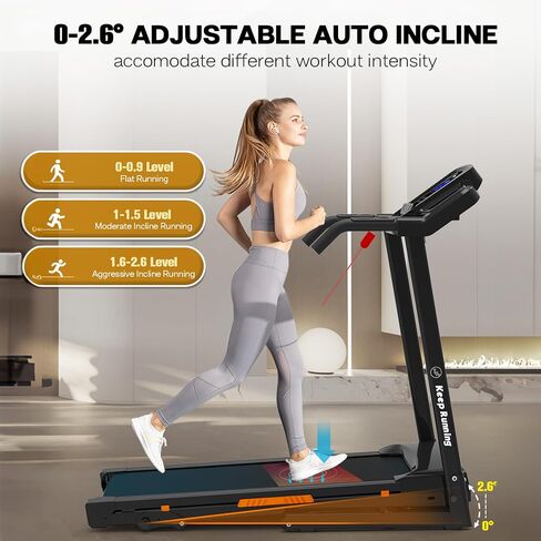 Foldable Treadmill with Incline in Saudi Arabia