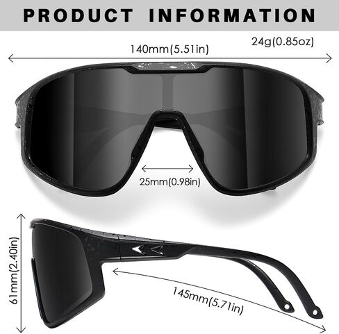 Polarized Baseball Sunglasses for Men Women in Saudi Arabia
