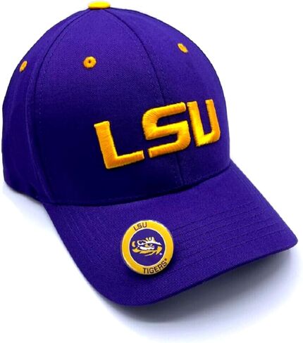 LSU University MVP Hat Classic Tigers Adjustable Team Logo Embroidered Cap in Kuwait