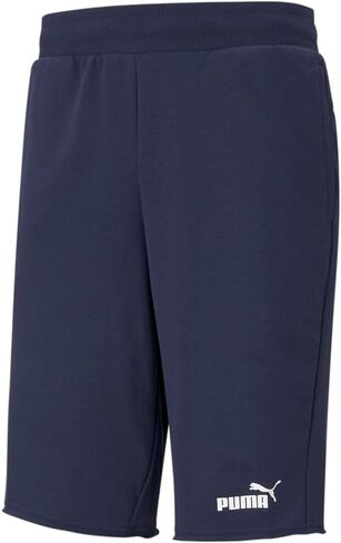 Puma Mens Essentials 12 Inch Shorts Athletic Bottoms Casual Comfort Technology - Blue - Size L in Saudi Arabia