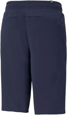 Puma Mens Essentials 12 Inch Shorts Athletic Bottoms Casual Comfort Technology - Blue - Size L in Saudi Arabia