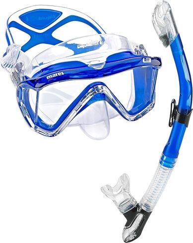 قناع ماريس i3 مع نوافذ جانبية باللون الأزرق (411040) in Kuwait