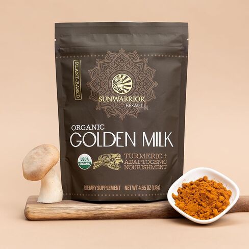 Organic Be Well Golden Milk 90g pouch (30 srv) in Kuwait