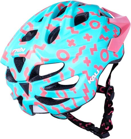 Kali Protectives Chakra Youth Plus Bicycle Helmet; Mountain in-Mould Mountain Bike Helmet for Kids Equipped with an Integrated Visor; Dial Fit Closure System; with 21 Vents in Kuwait