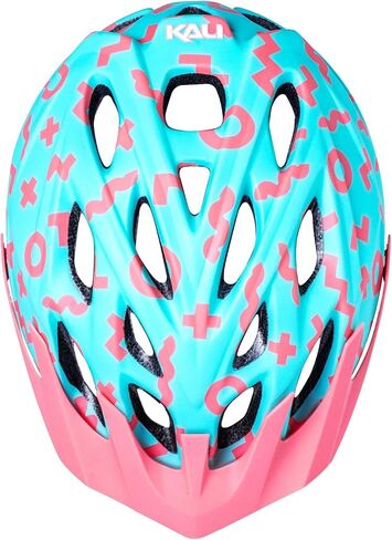 Kali Protectives Chakra Youth Plus Bicycle Helmet; Mountain in-Mould Mountain Bike Helmet for Kids Equipped with an Integrated Visor; Dial Fit Closure System; with 21 Vents in Kuwait
