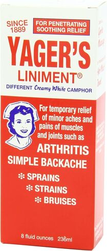 Yager's Pain Relieving Liniment, 8 Ounces in Saudi Arabia