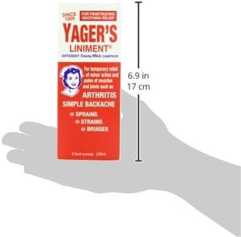 Yager's Pain Relieving Liniment, 8 Ounces in Saudi Arabia