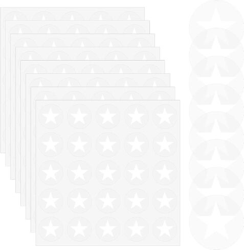 8 Sheets 200pcs Football Helmet Stickers, Red Star Helmet Stickers Self Adhesive Sports Helmet Sticker Funny Helmet Award Decals for Football, Baseball, Hockey, Softball, Lacrosse (Blue) in Saudi Arabia