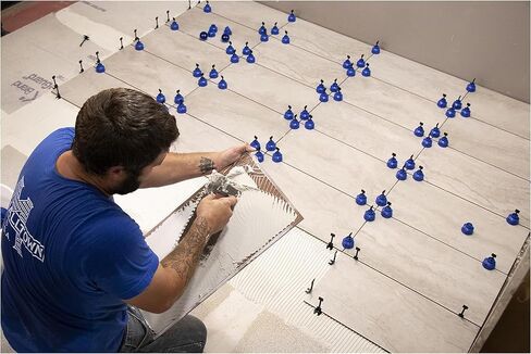 قواعد فاصل Marshalltown FASTcap، نوع مستقيم مقاس 1/8 بوصة، 50 كمية في كل عبوة، BASE18STR in Kuwait