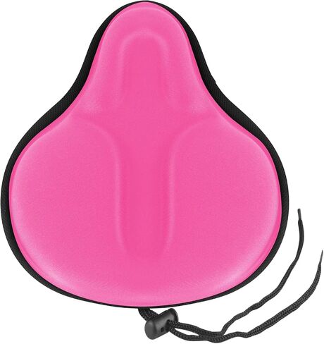 Bike Seat Cover for Men & Women Comfort, Large Bike Seat Cushion Cover, Padded Seat Cover for Bike, Soft Bicycle Seat Covers for MTB, Exercise Bikes, Indoor and Outdoor Cycling Seat Cover in Saudi Arabia