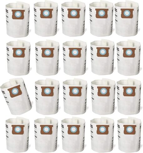 Replacement Filter Bags 5-8 Gallon for Shop Vac Vacuum Type E - 9066100 90661 906-61(7 Pack) in Saudi Arabia