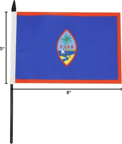 AZ FLAG Turks and Caicos Islands Table Flag 4'' x 6'' - Turks and Caicos Islander Desk Flag 15 x 10 cm - Black Plastic Stick and Base in Saudi Arabia