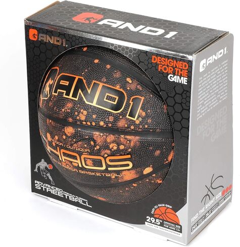 كرة السلة المطاطية AND1 Chaos: جاهزة للعب، حجم التنظيم الرسمي in Kuwait