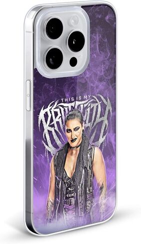 تصميمات حافظة الرأس مرخصة رسميًا من WWE This is My Brutality Rhea Ripley حافظة جل ناعمة متوافقة مع هاتف Apple iPhone 12 Pro Max in Kuwait