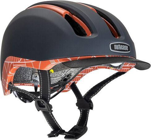 Nutcase, VIO Adventure Bike Helmet and MIPS Protection for Road Cycling and Commuting, Bahaus Red MIPS, L/XL: 59cm-62cm in Saudi Arabia