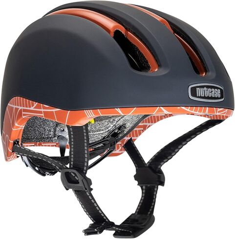 Nutcase, VIO Adventure Bike Helmet and MIPS Protection for Road Cycling and Commuting, Bahaus Red MIPS, L/XL: 59cm-62cm in Saudi Arabia