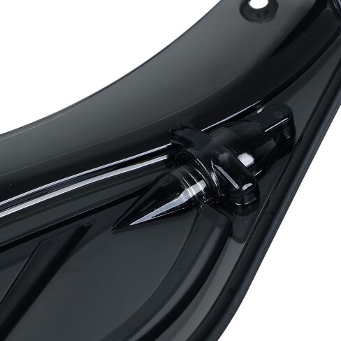 طقم عاكس هواء قابل للتعديل للدخان، عاكسات جانبية للأجنحة متوافقة مع Harley Touring Street Glide، Electra Glide، Trike، Ultra Classic، CVO 1996-2013 in Saudi Arabia