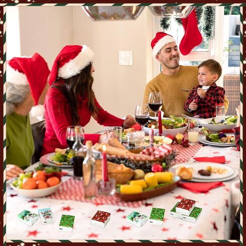Cholemy 80 Pack Christmas Facial Tissues Small Pocket Tissues Packs 2 Ply Portable Tissue Packs Disposable Tissues Individual Tissue Packs for Guests Xmas Stocking Stuffers Merry Christmas Let It Snow in Saudi Arabia