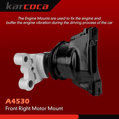 Engine Motor Compatible with Nissan Sentra 2007 2008 2009 2010 2011 2012-2.0L，Engine Motor and Transmission Mount Replace# A4346 A4345 A4318 A4348 in Saudi Arabia