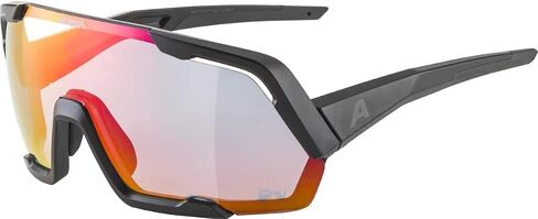 ALPINA Mirrored, Polarized & Photochromatic Cycling Glasses For Men & Women, 100% UV Protection, ROCKET QV in Saudi Arabia