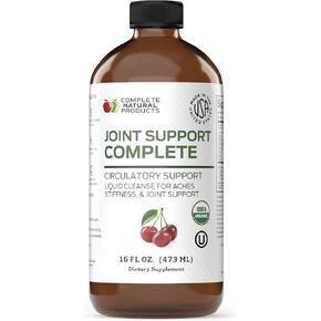 Complete Natural Products Joint Support Complete - 16 Fl Oz Organic Joint Support Supplement & Uric Acid Cleanse