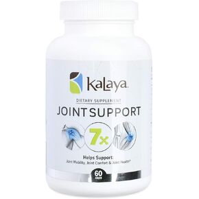 Kalaya 7X Joint Support Supplement - Designed by Medical Professionals - for Joints, Bone Health, and Muscle Support - with Turmeric, Collagen, and Vitamin C - 60 ct
