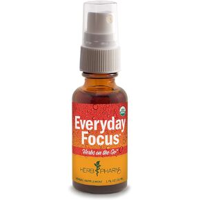 Herb Pharm Herbs on the Go Portable Spray, Everyday Focus, 1 Fl Oz
