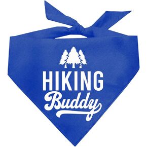 Hiking Buddy Dog Bandana (Black, OS 155)