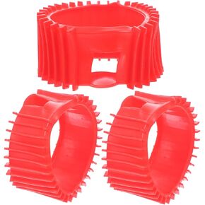 3pcs Pressure Gauge Cover Oxygen Acetylene Gauge Protector Silicone Protector Acetylene Gauge Sleeve Propane Tank Acetylene Gauge Replacement Cover Shockproof Can Lid