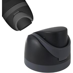 Replacement Lid for Owala Freesip,Portable Water Bottle Top Cap,One-Touch Water Bottle Top Cap for Owala Cup16oz 24oz 32oz 40oz Drip-Proof Thermos Cups Lid (Black)