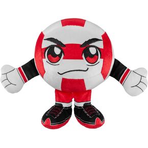 Bleacher Creatures Nebraska Huskers 8" Kuricha Volleyball Sitting Plush - Soft Chibi Inspired Plush