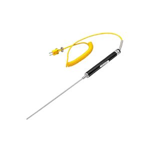 K Type Thermocouple Probe, Handheld Temperature Sensor Thermocouple Probe Stainless Steel Probe K Type Sensor High Temperature Thermocouple -50 to 400℃ (NR-81539)