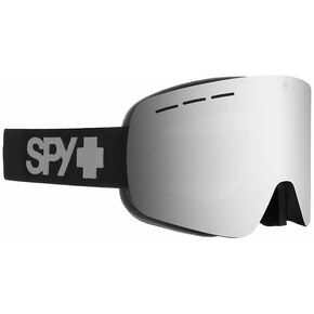 SPY+ Mainstay Snow Goggles Dual Lens Regular Fit Helmet Compat Triple Foam with Bag (Reflective, Orange, regular fit) Perfect for skiing, snowboarding, and many outdoor activities, Black