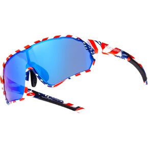 ROCKBROS Kids Polarized Sunglasses Baseball Sunglasses Cycling Glasses UV400 Protection for Youth Boys Girls Age 8-14